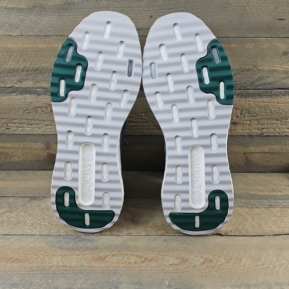 adidas X_PLRBOOST Men's Running Shoes Grey/Collegiate Green - Picture 5 of 12